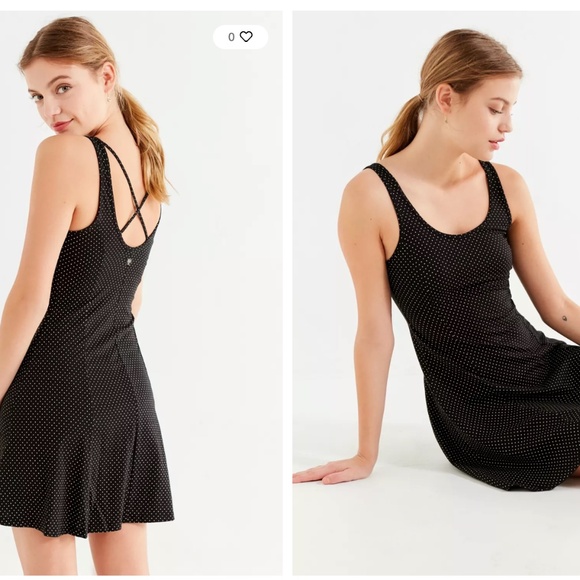 Billabong Dancing Days Polka Dot Dress NWT - Picture 2 of 9